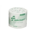 thumbnail image 2 of SKILCRAFT 2-Ply PCF Individual Toilet Tissue Rolls - 2 Ply - 4" x 3.75" - 500 Sheets/Roll - White - Chlorine-free, Individually Wrapped, Embossed, Perforated, Eco-friendly, Septic Safe, Dye-free,..., 2 of 2