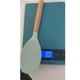 thumbnail image 5 of Shop & Save,Wooden Spatula,Cooking Utensils,Non-stick,Silicone Spatula,Kitchenware,Chef's Tool,Baking,Cooking Gadgets,Easy Grip,Food Preparation Valentine’s Day Ready|Silica gel,Green, 5 of 8