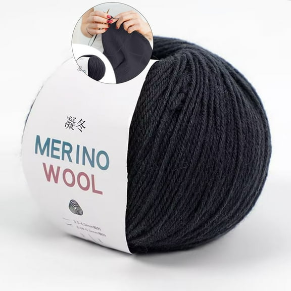 WNFJR Wool-Ease Yarn, Worsted-Weight Yarn for Knitting, Crocheting, and Crafting