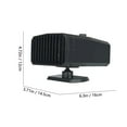 thumbnail image 3 of Electric Car Heater & Windshield Defroster,Portable Fast Heating 360° Rotatable Demister for Winter Use, Vehicle Heating Accessory Compatible with 48V/60V/72V Systems, 3 of 7