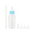 thumbnail image 2 of Pet Nursing Bottle Kit for Newborn Cats, Food Grade Plastic with Silicone Nipples, Includes Cleaning Brush for Weaning Senior Small Animals, Topliu, 2 of 6