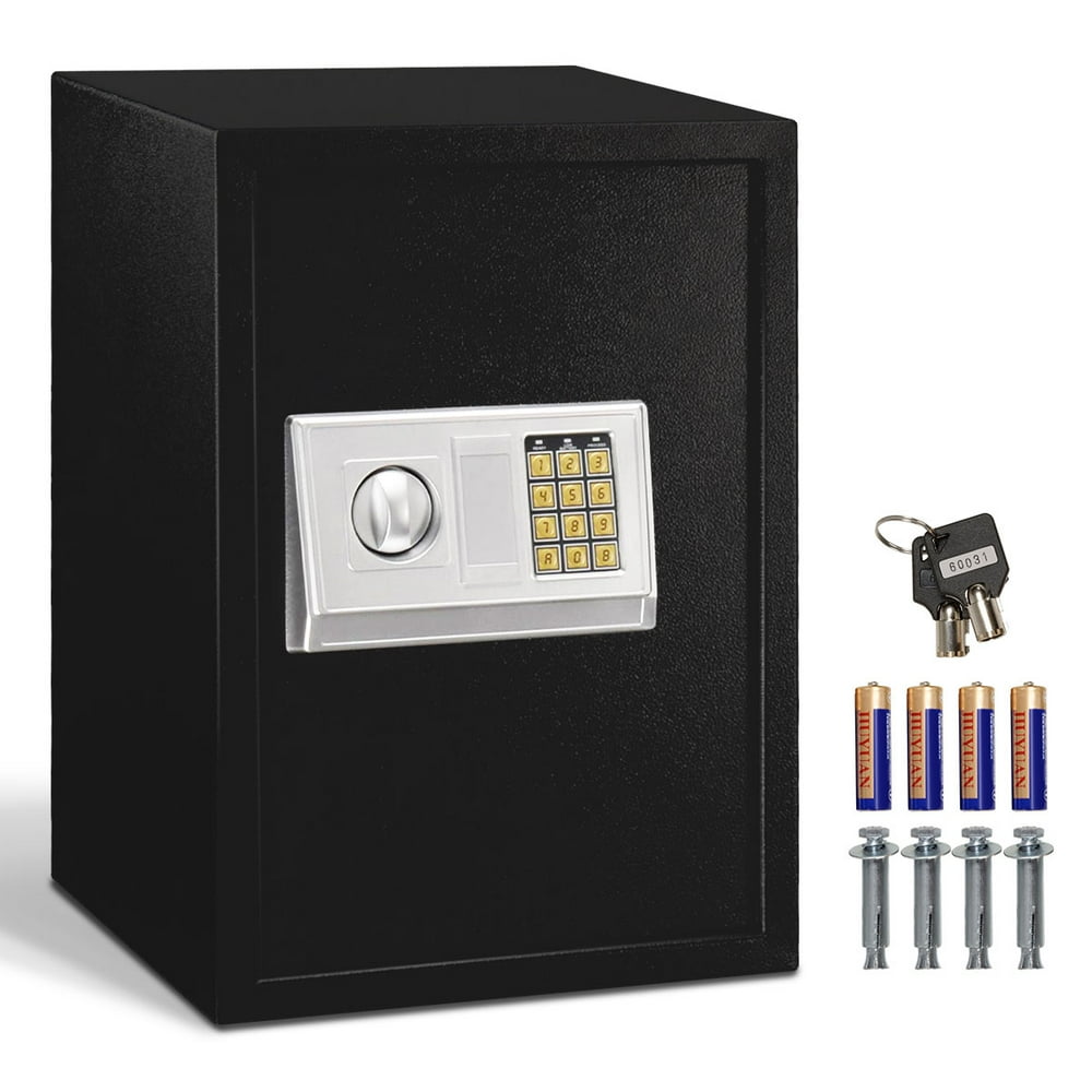 Topbuy Digital Electronic Keypad Lock Safe Box 1.8 C.F. Security Box