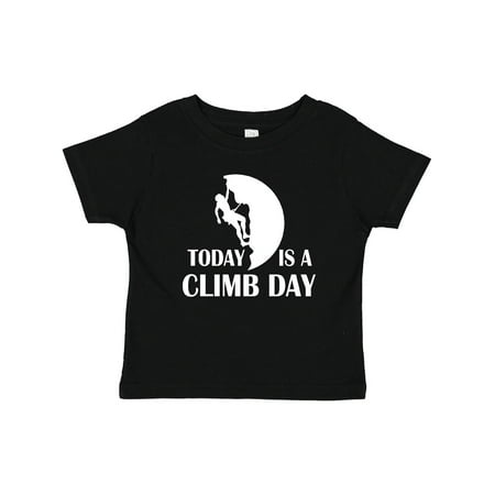 

Inktastic Rock Climbing Today Climb Day Gift Baby Boy or Baby Girl T-Shirt