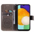 thumbnail image 6 of Allytechgroup for Samsung Galaxy S25 Case Wallet, Sunflower Embossed PU Leather Flip Cover Stand Hand Strap Shockproof Stylish Cards Slots Phone Case for Samsung Galaxy S25, Gray, 6 of 6