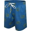 Joe Boxer Men's Joe Boxer Loungewear Tossed Licky Blue Loungeshort (Medium)