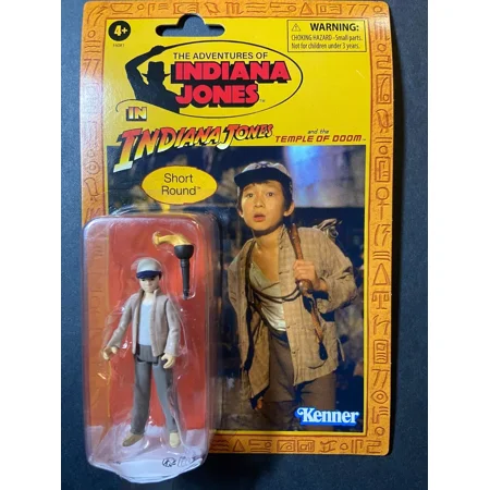 The Adventures of Indiana Jones Action Figures 3.75” Kenner - Choose your Figure-Short Round - Temple of Doom