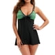 thumbnail image 5 of Conjunto de tankini con tiras en la espalda para mujer, traje de baño de dos piezas, ropa de playa Fridja nalpqowj51198, 5 of 7