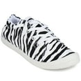 thumbnail image 2 of JENN ARDOR Womens Canvas Sneakers Flat Shoes Low Tops Lace up Classic Walking Shoes, 2 of 6
