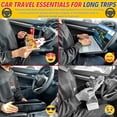 thumbnail image 4 of JJEAN-2-in-1 Steering Wheel Desk - Steering Wheel Tray Table with Seat Gap Filler Organizer | Car Food Tray for Driver | Car Desk for Laptop & Eating - Work Road Trip Essentials Accessories, 4 of 4