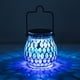 thumbnail image 2 of Farol Solar Afirst Mosaico Colgante Azul Impermeable, 2 of 7