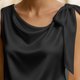 thumbnail image 3 of Tops Casuales sin Mangas para las Mujeres Elegante Satén Encaje Blusa, Tanque de Verano de Color Sólido para el Uso Diario, 3 of 7