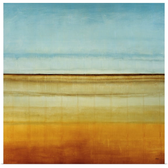 Great BIG Canvas | Rolled Randy Hibberd Poster Print entitled Blue Foam I