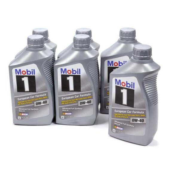 Mobil 1 112628 0W-40 Synthetic Motor Oil - 1 qt. - Case of 6