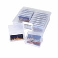 thumbnail image 2 of Naiovety Cajas para fotos transparentes para manualidades con cajas, solución para organizar fotografías, tapa abatible, plástico resistente Almacenamiento y organización del hogar, 2 of 6