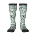 thumbnail image 2 of Lsque Hand Drawn Chickens Printed Crew Socks Men's Women's LightWeight Thin Casual Calf Socks ,Knee High Socks,Cotton Socks, 2 of 9