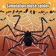 thumbnail image 5 of Gran araña animada de Halloween con telaraña iluminada para decoraciones espeluznantes, 5 of 8
