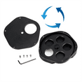 thumbnail image 3 of Telescope Filter Wheel Metal Filter 5 Positions for Telescope Eyepiece for Astronomical Telescopes 2inch, 3 of 9