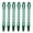 green, variant on 6-Piece Aluminum Alloy Throwing Darts Set 4.5mm Thread Durable Metal Darts in Multiple Colors
