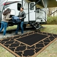 thumbnail image 4 of Outdoor Rug  for Patio Decor  Foldable Reversible Plastic Straw Area Rugs Mat for Camper  Outside Carpet for Rv  Deck  Porch  Picnic  Beach  Balcony, 4 of 7