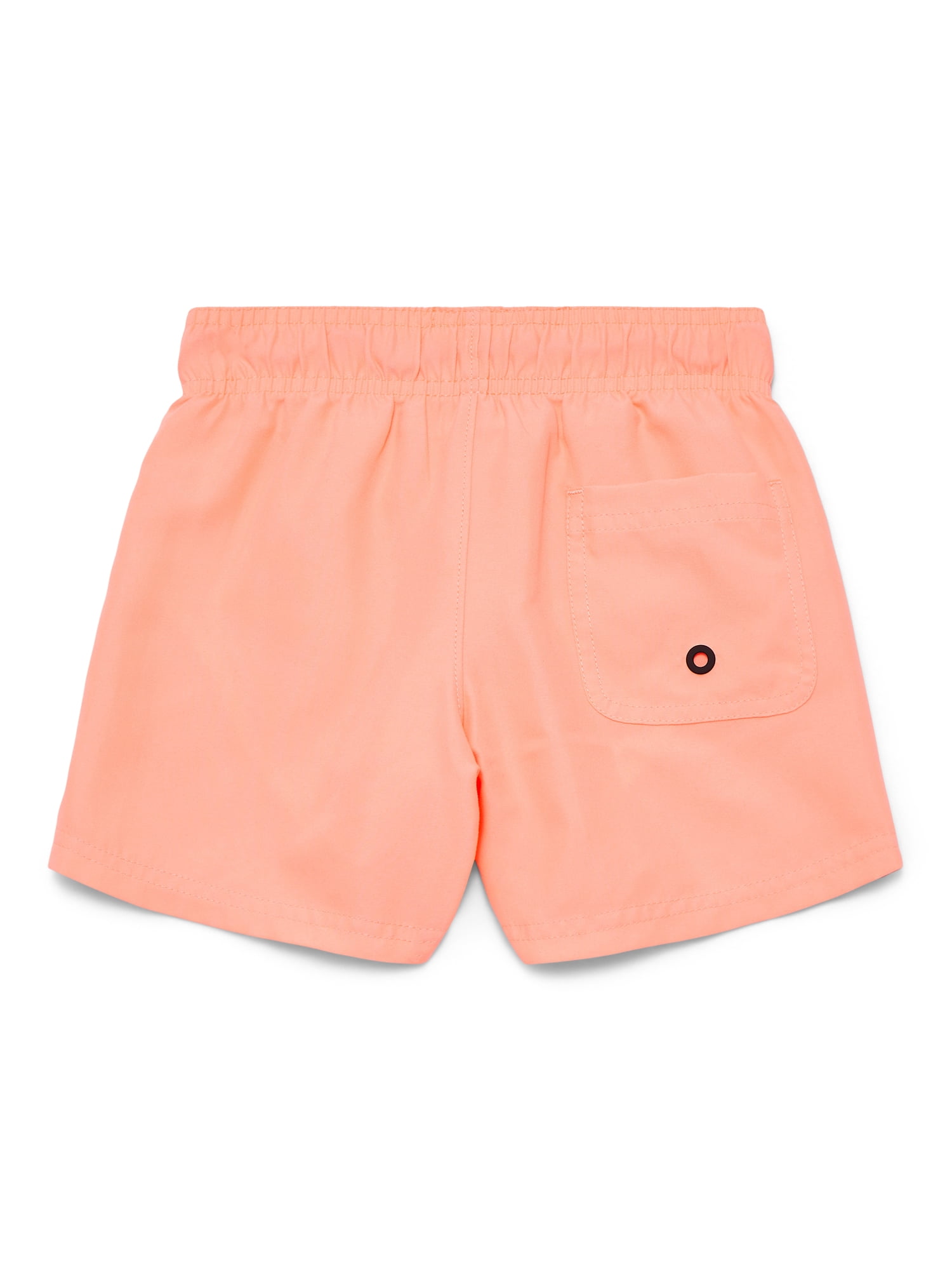 Wonder Nation Boys Everyday Swim Trunks with UPF50, Sizes 4-18 & Husky