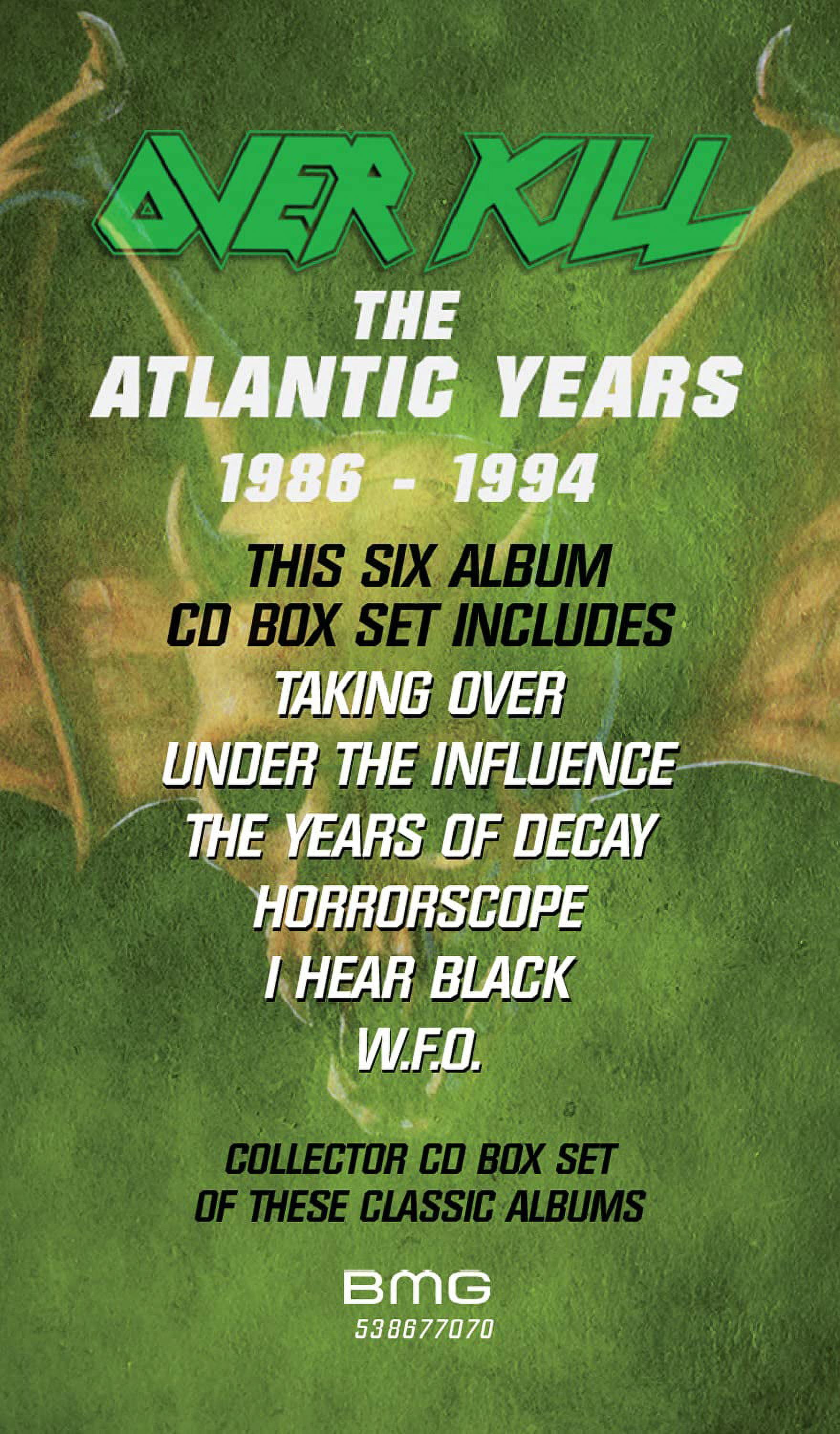 Overkill - The Atlantic Years: 1986-1994 (6CD Boxset) - Music