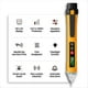 thumbnail image 4 of Medidor de Sensor Eléctrico VC1010, Detector de Voltaje Digital de Corriente de 12 V A 1000 V, Lápiz Probador Inteligente., 4 of 10