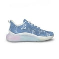 thumbnail image 6 of Psesaysky Rainbow Atmospheric Cushion Running Shoes Walking Sneakers Print Tennis Shoes with Blue Butterflies for Women, 6 of 7