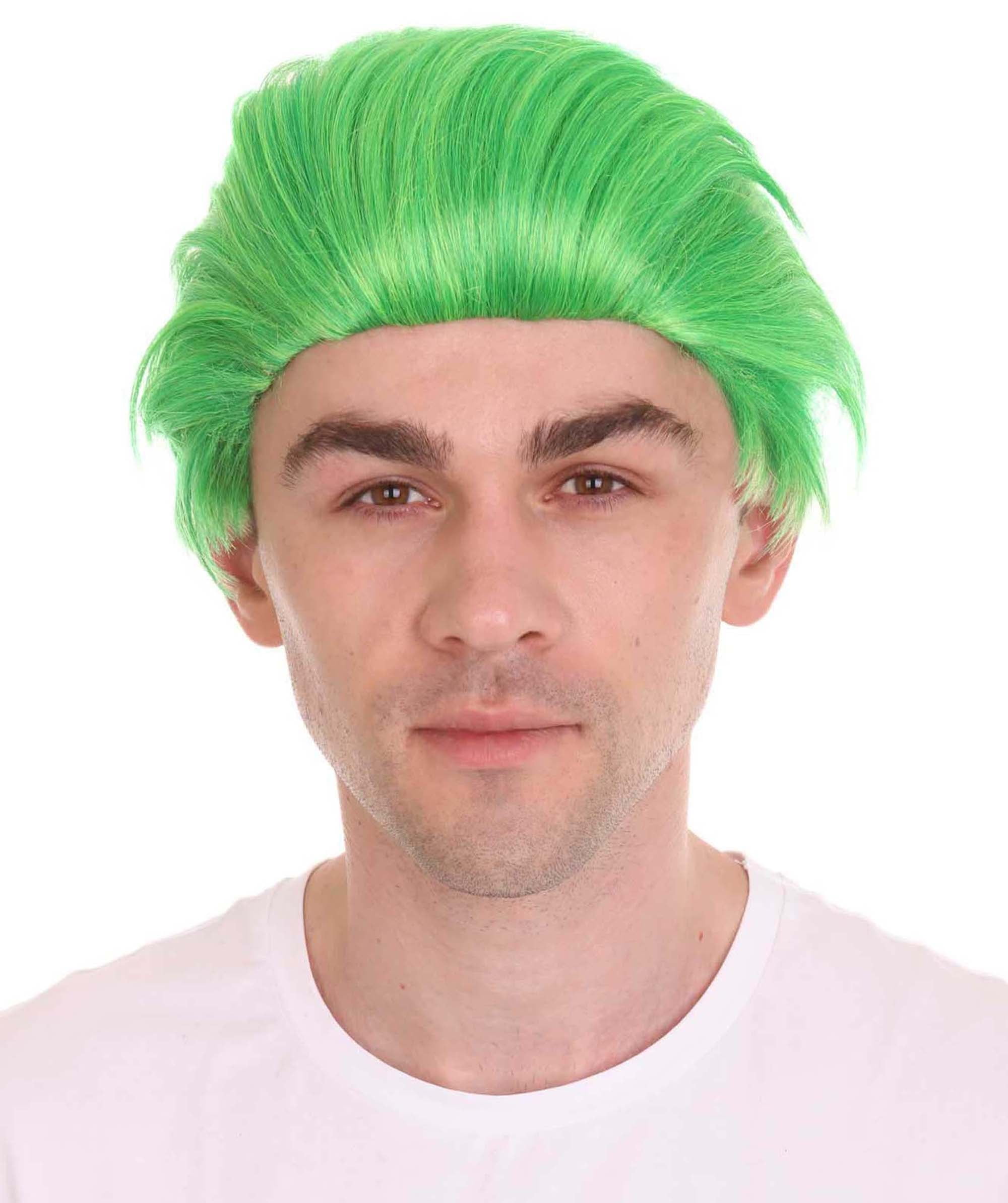 Green 2025 wig mens