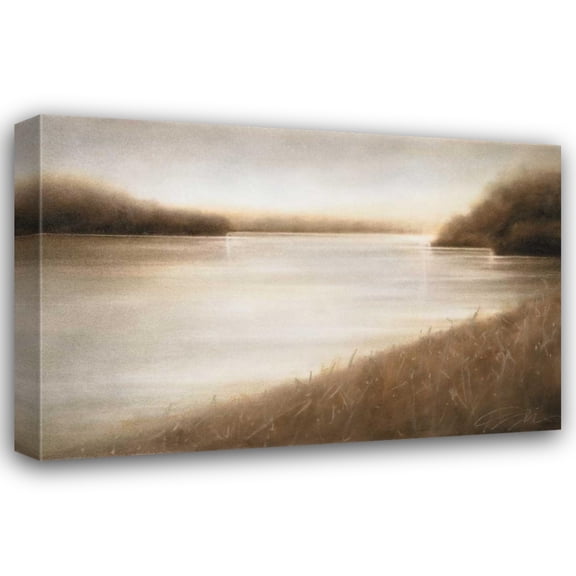 Gretchen Hess 18x13 Gallery Wrapped Canvas Wall Art Titled - Lost Lagoon