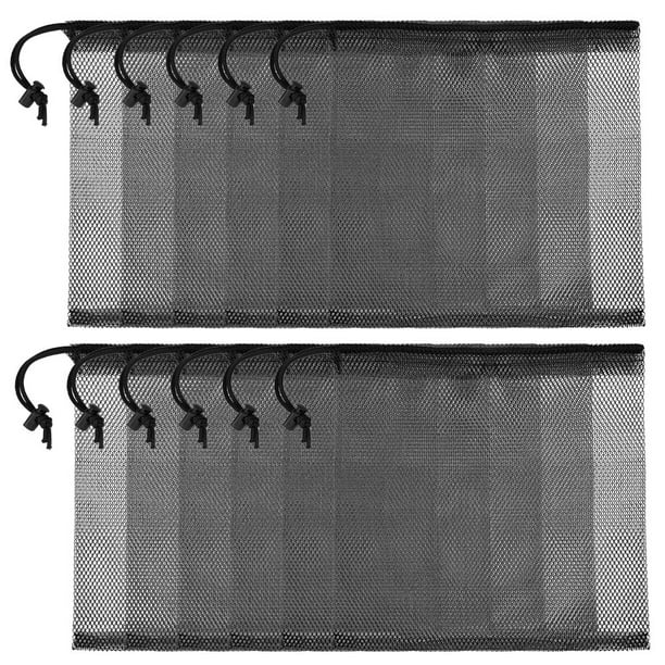 12 Pcs Durable Small Mesh Bags Bag Camping Polyester Drawstring Bag