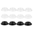 thumbnail image 4 of OULII 12pcs Plastic Piano Cups Black for Floor Protection and Sound Insulation, 4 of 8