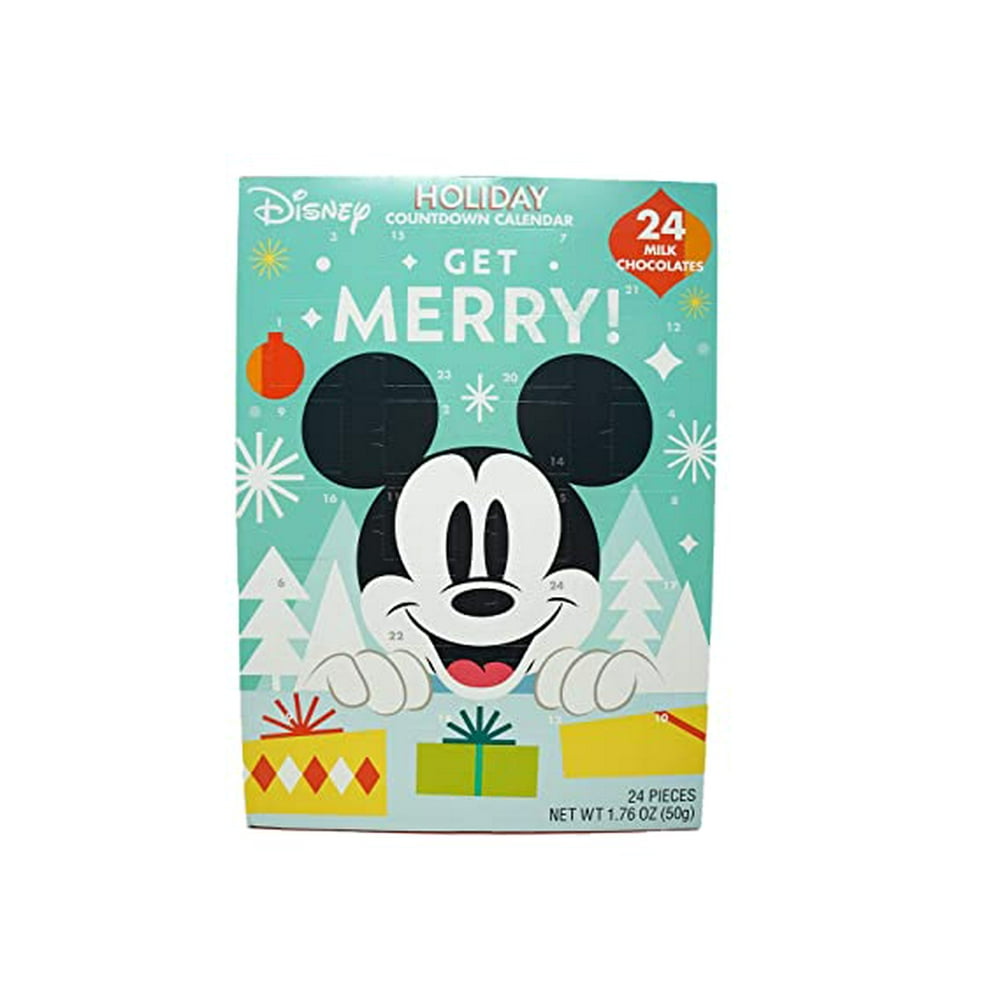 Disney Holiday Countdown Calendar Milk Chocolates, 1.76 Oz. Walmart