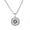 Cancer, variant on PAMTIER Men's Women's Stainless Steel Creative Birthday Flower Pendant 12 Constellations Signet Zodiac Necklace Silver Black Taurus