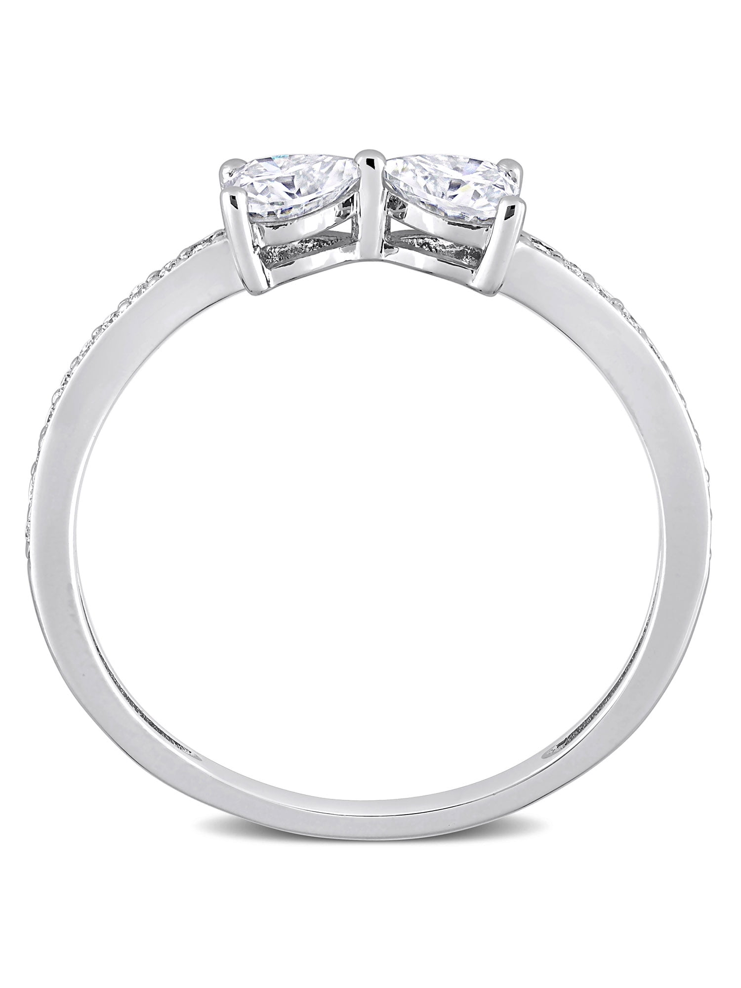 Everly Women's Created Moissanite Sterling Silver Ring