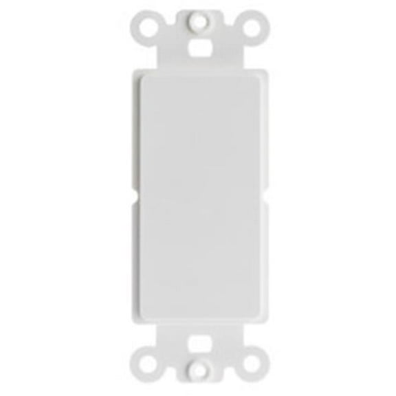 Cable Wholesale 301-4K-W 4 Port Keystone Wall Plate - White