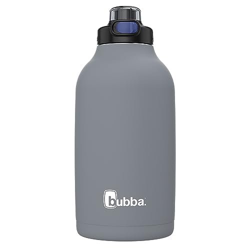 bubba Radiant - Botella de agua de acero inoxidable aislada con tapa de botón para beber, 64 onzas, bajo Bubba NA