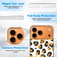 thumbnail image 6 of Case For Apple iPhone Air / 17 Pro / 17 Pro Max Series Case, Slim Thin Transparent Flexible Clear TPU Shockproof Phone Case For iPhone 17 Series, Leopard, 6 of 6