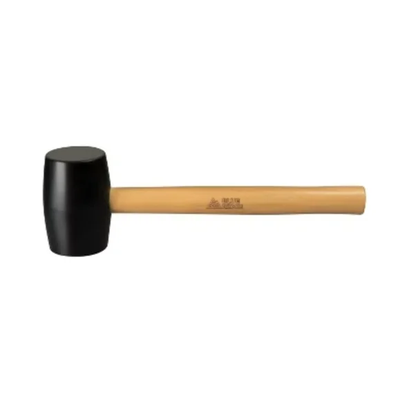 Blue Ridge Tools 18Oz Rubber Mallet Hammers Blue: Large Soft Wooden Mallet
