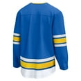 thumbnail image 3 of Men's Fanatics Blue St. Louis Blues Home Breakaway Jersey, 3 of 3