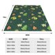 thumbnail image 3 of Balery Camp In The Forest Manta de Felpa Suave y Acogedora – Cobija de Franela Aterciopelada para Cama, Lavable y Cálida para Sofá, Mascotas, Transpirable-60"x50", 3 of 7