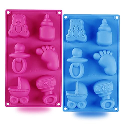 Teddy Bear Toy Baby Shower Silicone Mould Mold Fondant Cake Sugarcraft Topper 
