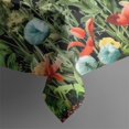 thumbnail image 5 of Red Mushroom Star Black Pattern Square Tablecloth,Waterproof Square Table Cover,Wipeable Spillproof Washable Table Cover for Home Kitchen Party Decor 60"x60"(152x152cm), 5 of 6