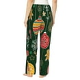 thumbnail image 3 of Xecao Christmas Women's Straight Lounge Pajama Pants: The Epitome of Relaxed Sleepwear, 3 of 9