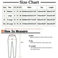 thumbnail image 3 of FNFYFH Clearance Women's Plus Size Linen Pants for Summer Breathable Solid, 3 of 4