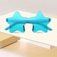 thumbnail image 4 of Gafas de sol sin montura con forma de estrella Gafas de sol transparentes en colores vivos Gafas de fiesta con forma de estrella, 4 of 4