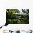 thumbnail image 1 of Japanese Garden Wall Mural by Wallmonkeys Peel and Stick Graphic (48 in W x 32 in H) WM125370, 1 of 4