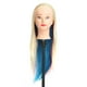 thumbnail image 5 of Cabeza de maniquí BuyWeekMX para Peinar el Cabello Colorido, 5 of 9