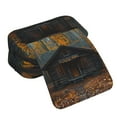 thumbnail image 4 of Sikiie Rustic Cabin Autumn Forest Print Flip Double-layer Pencil Case, All-purpose Stationery Bag for Study and Office, Zipper Design, Unisex, 4 of 7