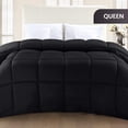 thumbnail image 2 of Edredón con relleno de edredón Utopia Bedding Queen, color negro, 2 of 8