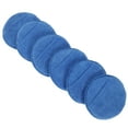 thumbnail image 1 of 6 Pcs 12.5cm Almohadilla de Pulido Universal de Microfibra Almohadilla de Abrillantado de Lana para Automóviles Accesorio de Taladro Azul Zafiro, 1 of 7